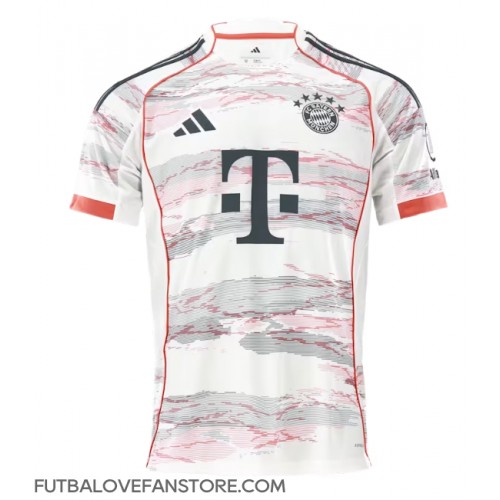 Bayern Munich Jamal Musiala #10 Vonkajší futbalový dres 2025-26 Krátky Rukáv Bayern Munich Jamal Musiala #10 Vonkajší futbalový dres 2025-26 Krátky Rukáv
